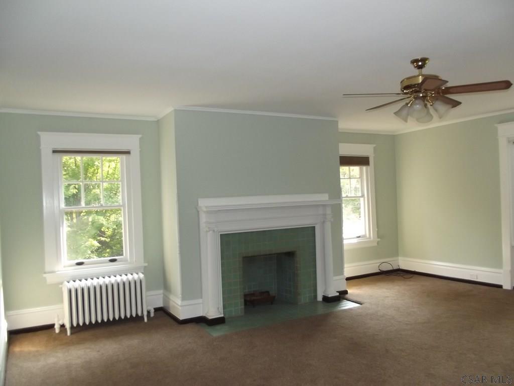 Master Bedroom w fireplace
